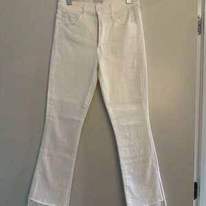 MOTHER Flare White Women's Jeans